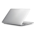 Clear and black PC protective cases for MacBook Pro 14.2-inch and 16.2-inch laptops