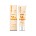 Clear zinc oxide mineral sunscreen in 80g container with SPF 50 PA+++ protection