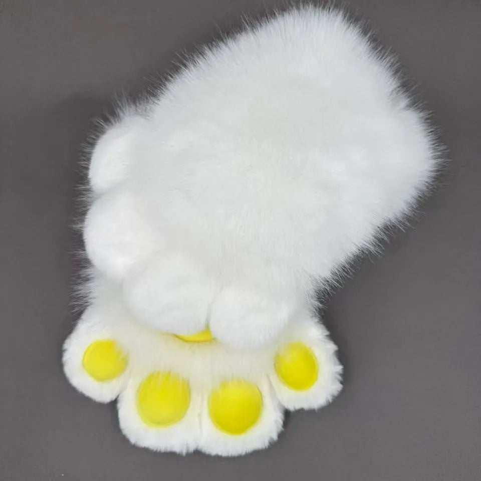 Colourful animal claw cosplay gloves in multiple colour combinations with nylon construction