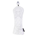 Black and white golf waterproof wooden pole protective covers for club shafts