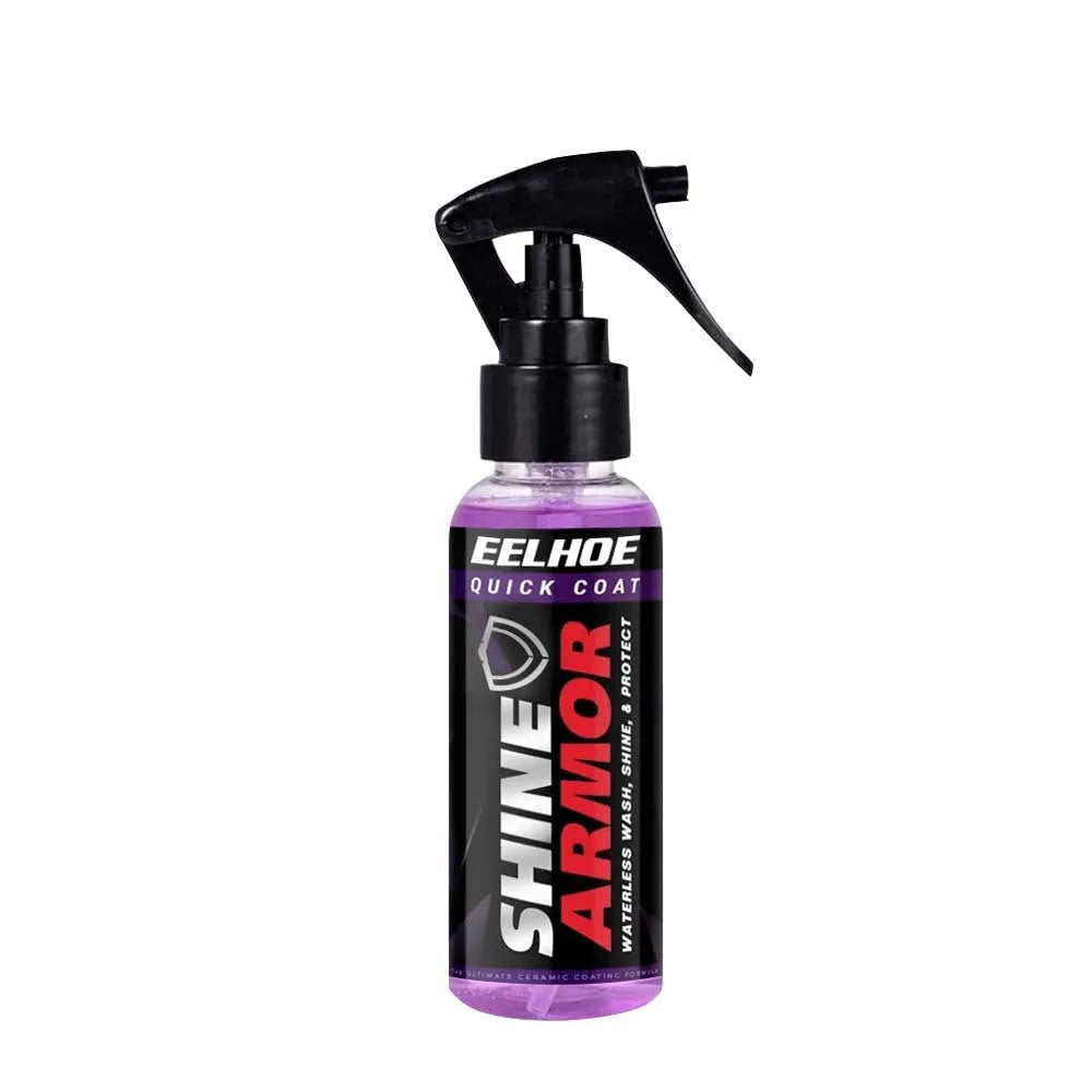 Purple automobile nano coating spray for car protection and maintenance