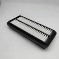 Black car air filter replacement part measuring 256mm by 113mm by 40mm for Modern vehicles