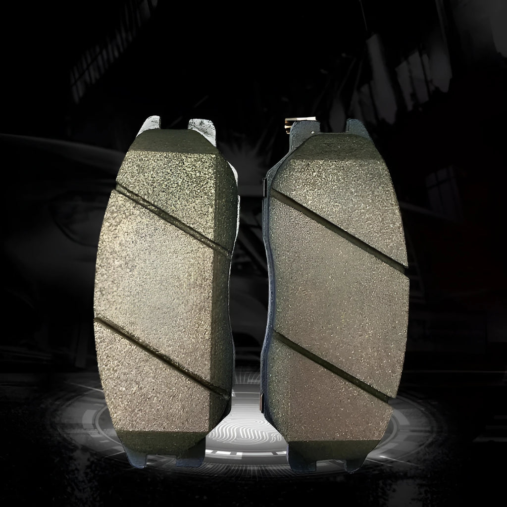 Automotive brake pads part numbers 4813009A10 and 4813008BA0 for Aiteng Kyron Rester vehicles