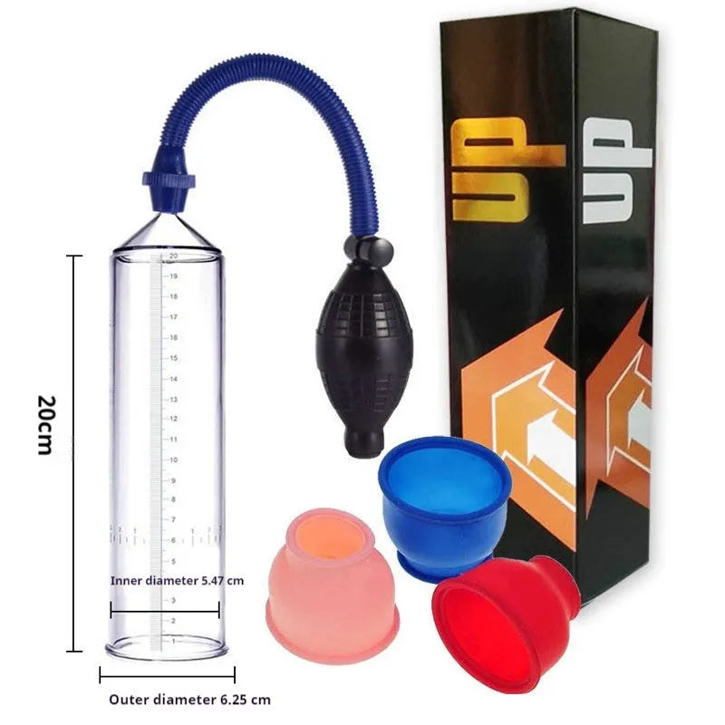 Male penis simulator silicone cover accessory set with connecting pipe and components