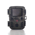 Black plastic infrared night vision monitoring device with TF Card slot and 12MP sensor