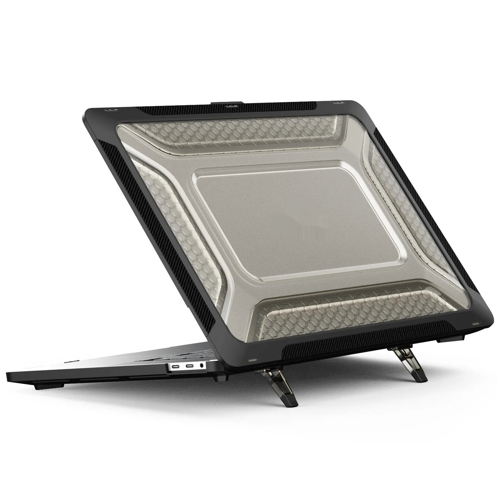 MacBook protective case shell in four colour options for Air and Pro laptop models