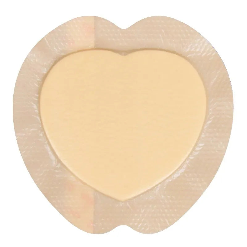 Large skin-colour silicone gel foam bedsore prevention dressing sticker