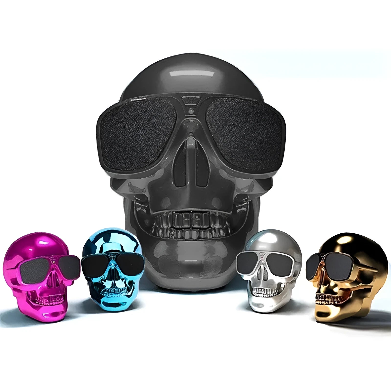 Limited Edition Skull Wireless Bluetooth Speaker in multiple colour options