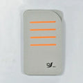 Set of four rigid car sun visor shading panels and a vehicle-mounted storage bag.