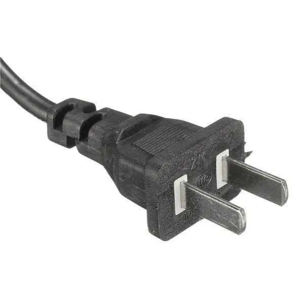 Black 72V20AH electric car charger with compact 165mm design and multiple plug style options