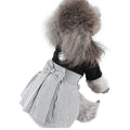 Cotton poodle dog clothes in four-foot pants and skirt styles for small dogs