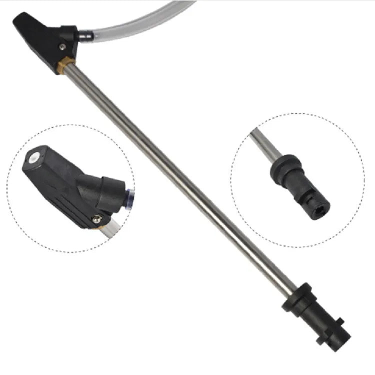 Ceramic sand blasting nozzle with stainless steel handle for Karcher pressure washers