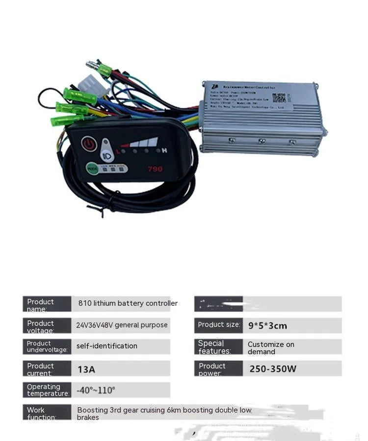 790 Mignon Maimai 6-tube electric bicycle scooter controller for 250-350W motors