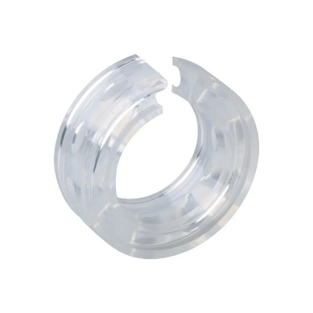 Transparent rubber car spring shock absorber buffer pair for suspension damping modification