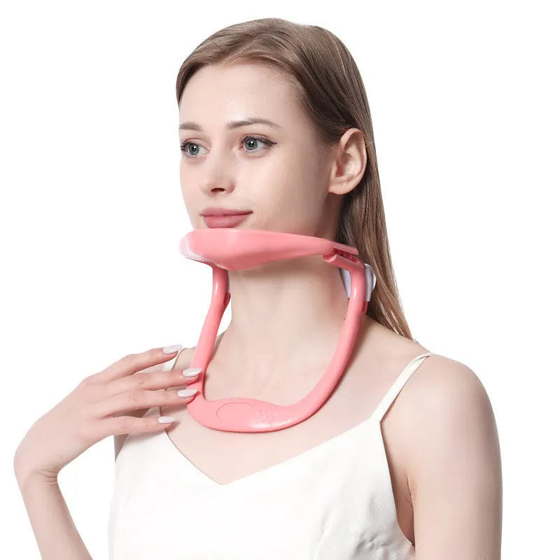 PP plastic cervical neck brace with shoulder forward support in multiple colour options