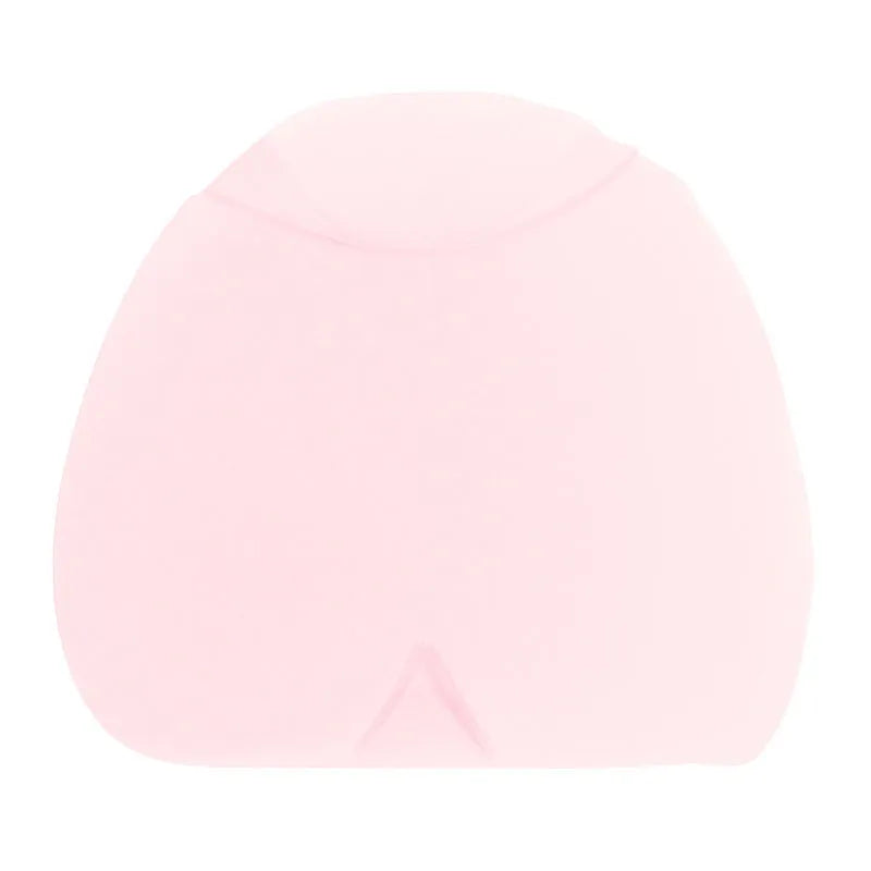 Simple solid colour cold compress cap in black, pink, or dark blue with fully enclosed design