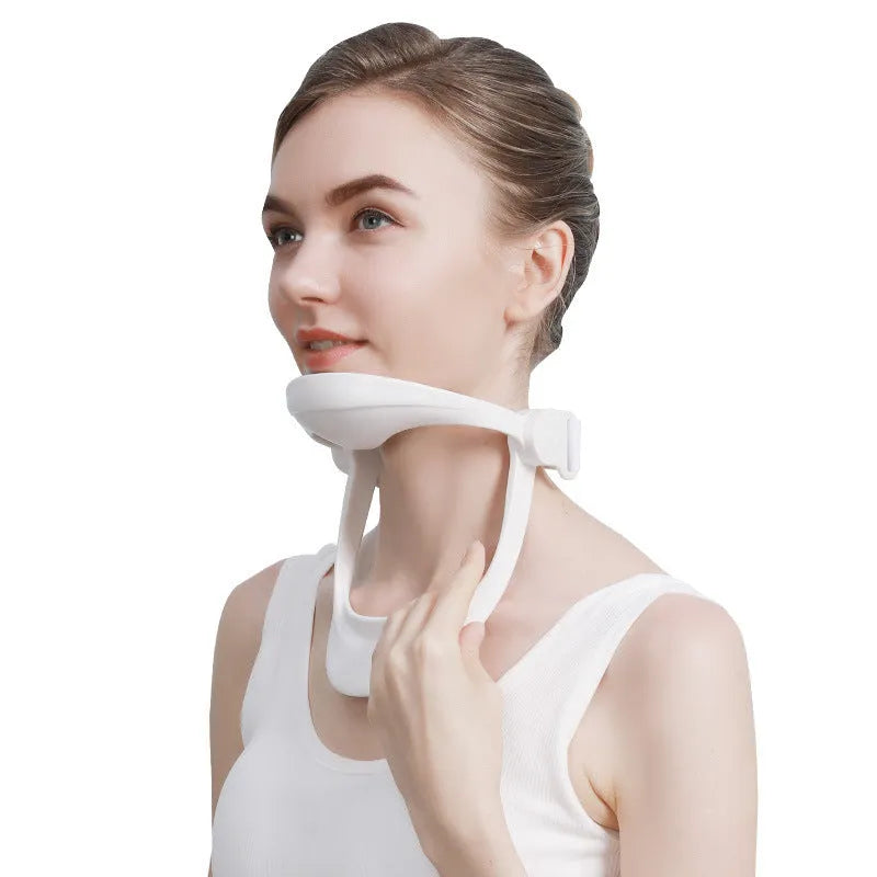 PP plastic cervical neck brace with shoulder forward support in multiple colour options