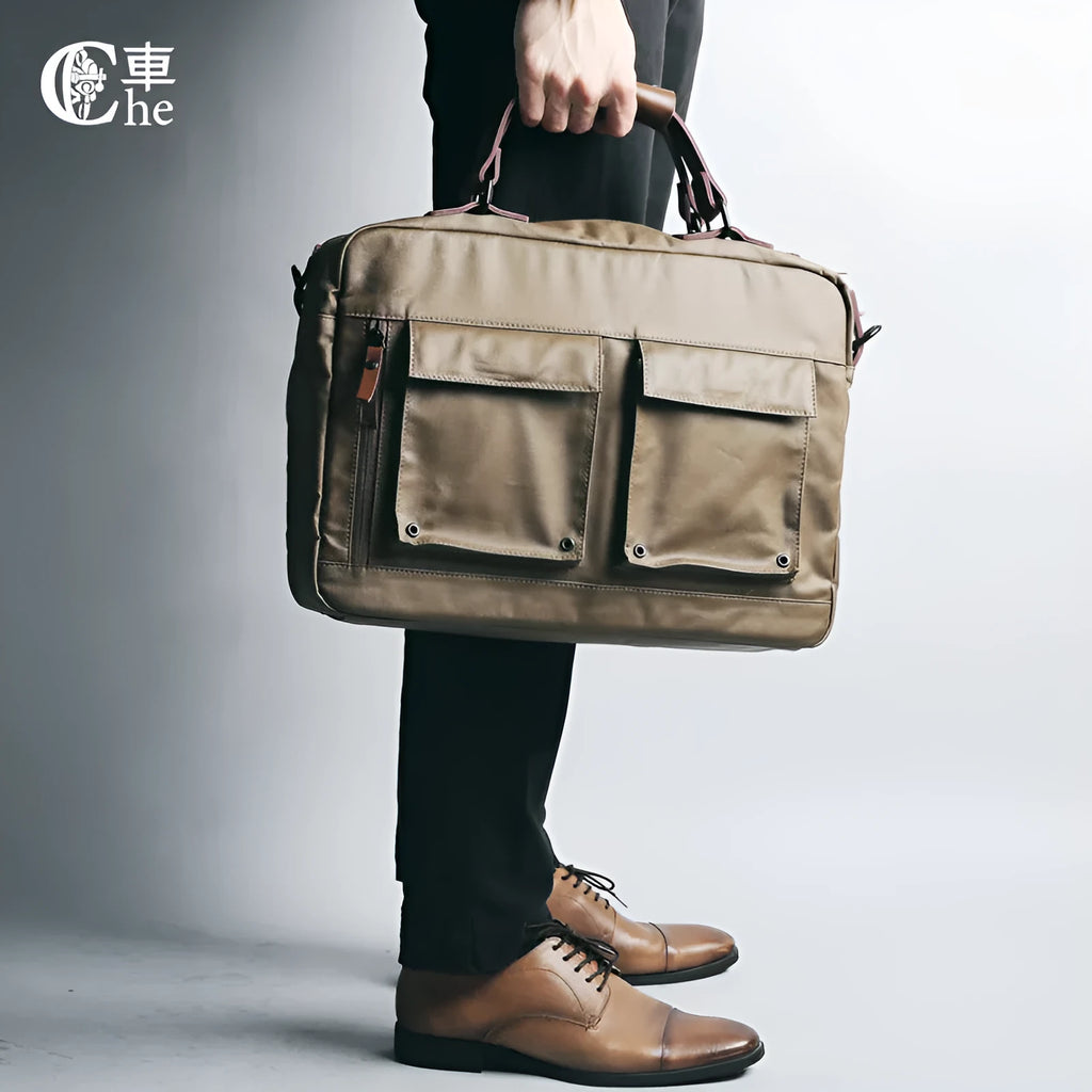 Dpark black single shoulder sling laptop bag for a 14 inch or 15 inch Lenovo computer