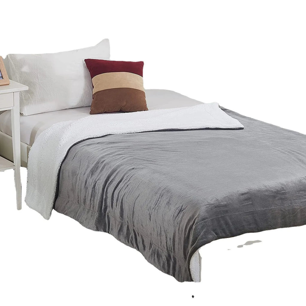 USB electric heating blanket in grey, brown or white colours measuring 70 x 100 cm