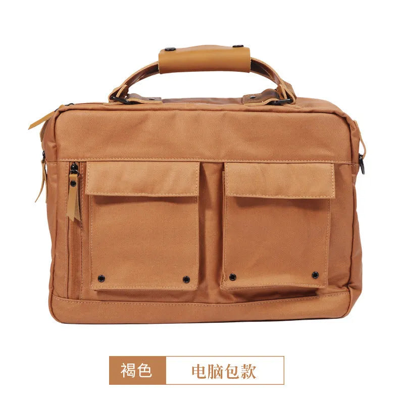 Dpark black single shoulder sling laptop bag for a 14 inch or 15 inch Lenovo computer