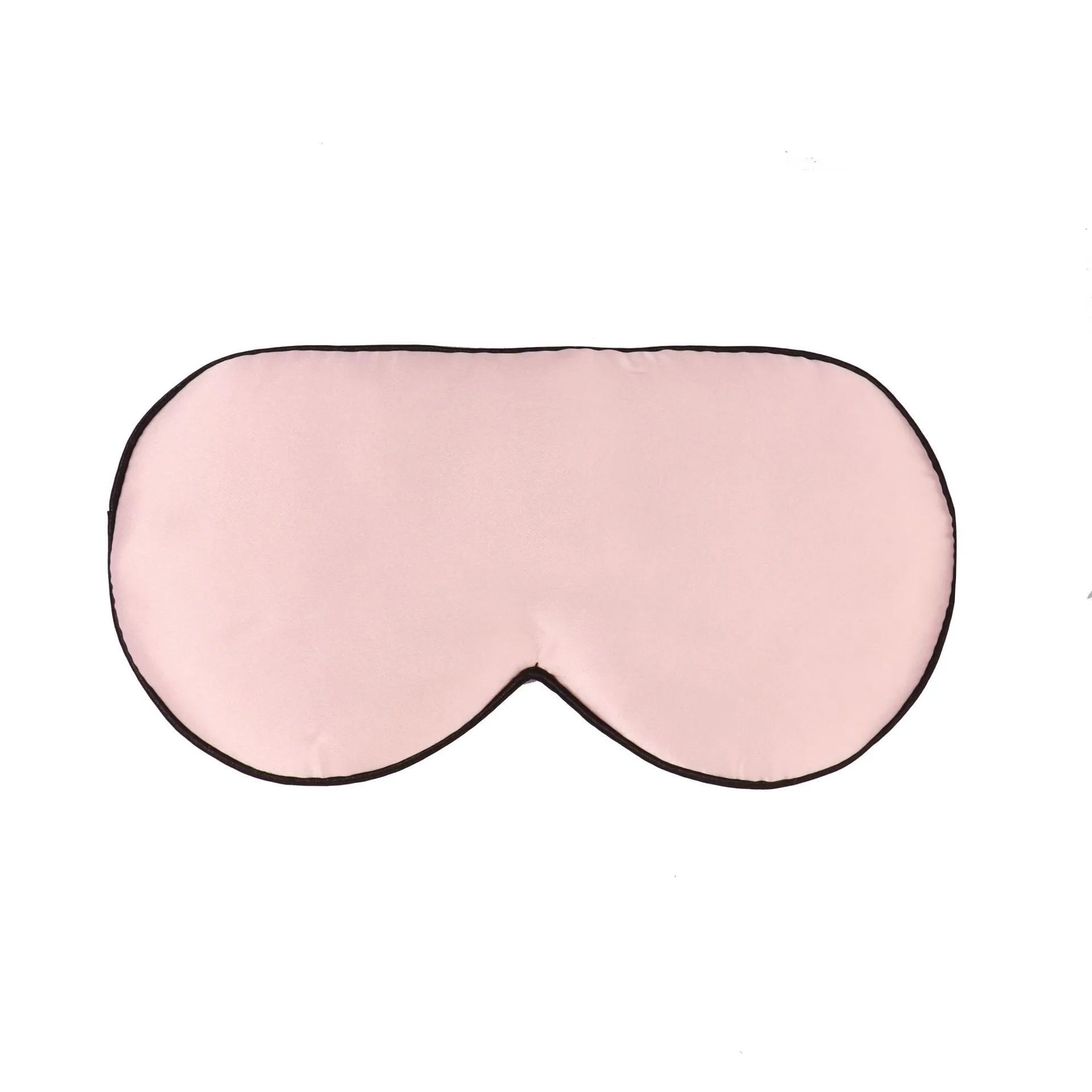 Double-sided mulberry silk eye mask with embroidered design in multiple colour options