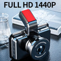 3-inch HD car DVR dashboard camera with double lens system for front and rear recording