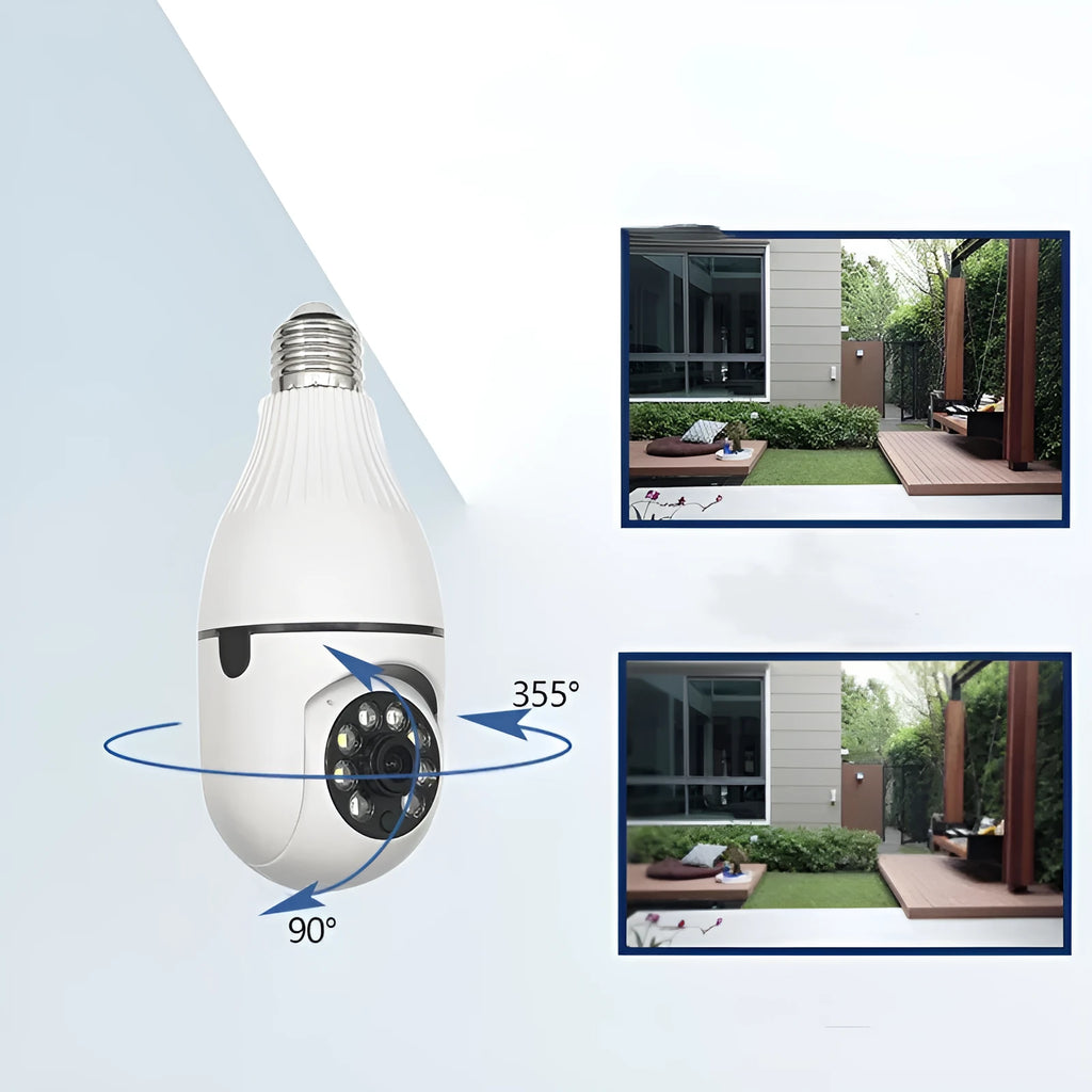 Minions character wireless surveillance camera with wide-angle lens