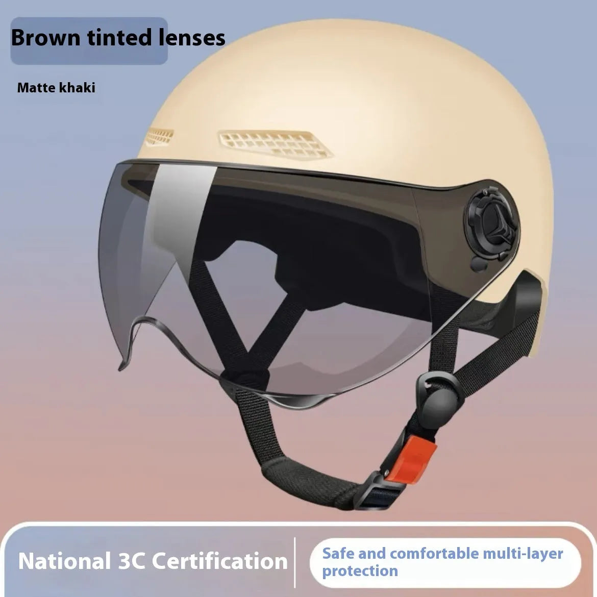 3C certified polypropylene electric bike helmet for adult electric vehicle commuting