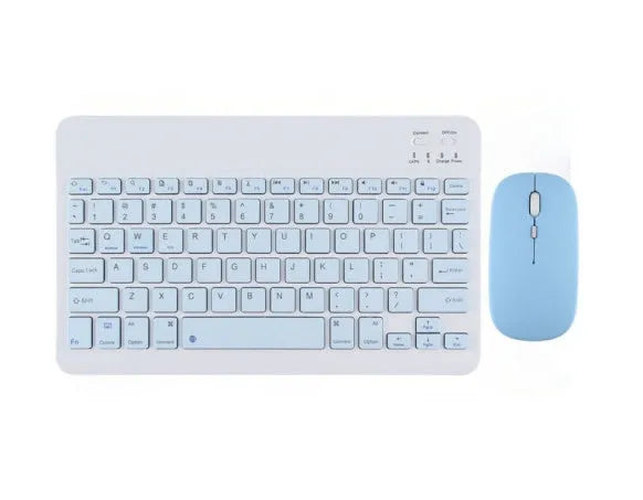 Bluetooth keyboard for girls tablet PC in various colours including elegant white, pink, green, blue, lavender, and yellow options