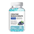 Creatine Monohydrate Gummies supplement pack containing 60 soft candy pieces