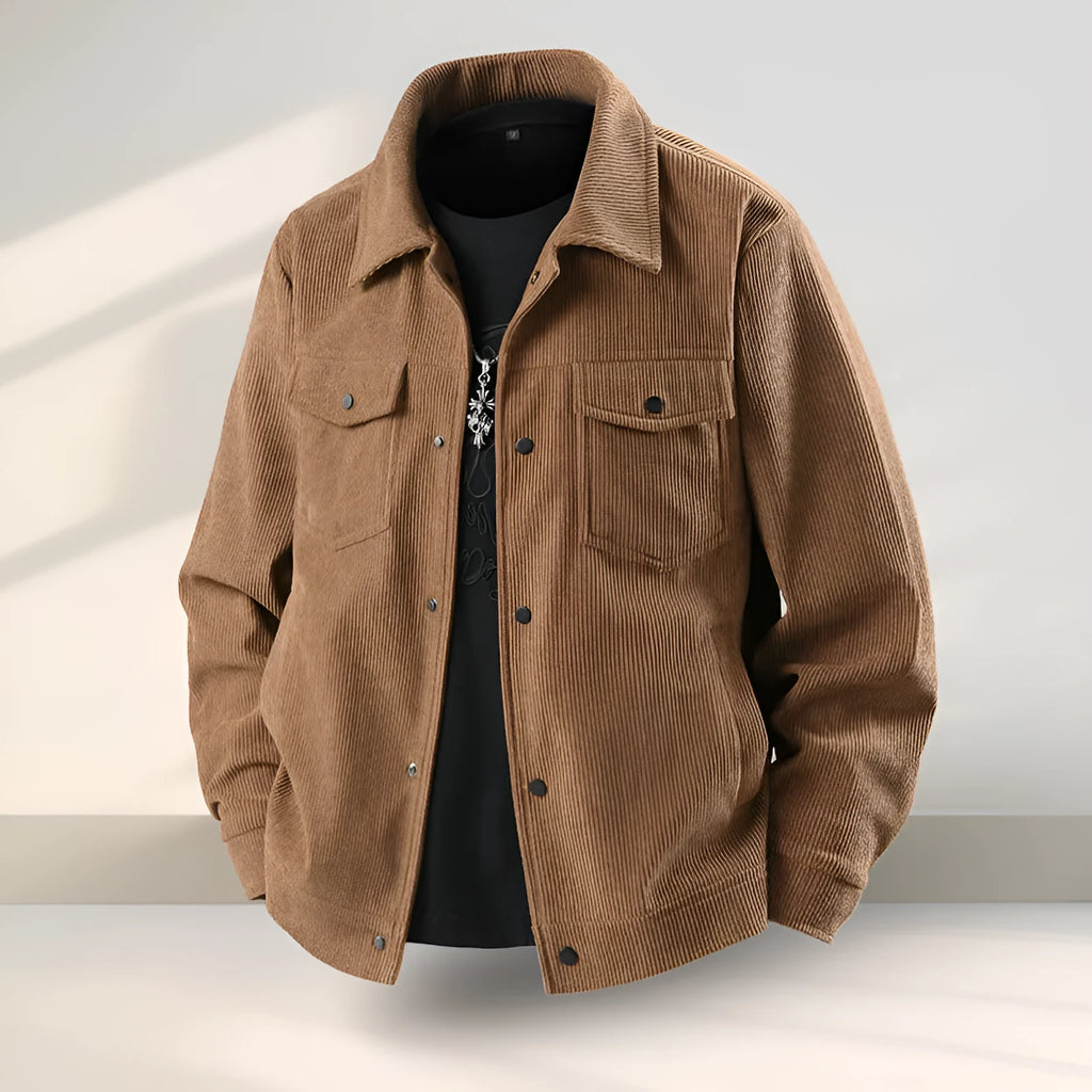 Men's slim fit casual coat in Lycra fabric available in black, coffee, green, and white colours