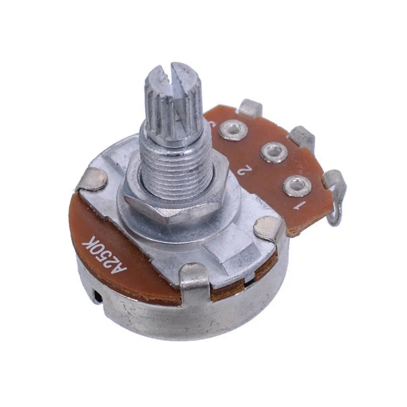 Metal electric guitar potentiometer knob for tone and volume control replacement