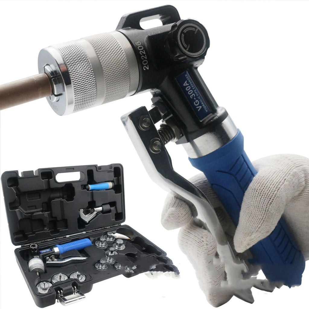 VG-300 style hydraulic tube expander refrigeration tool with alloy steel construction