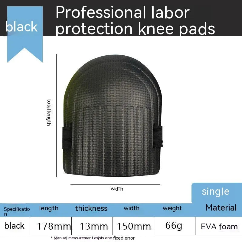 Pair of EVA foam work kneepads with 11mm thickness for auto repair and construction