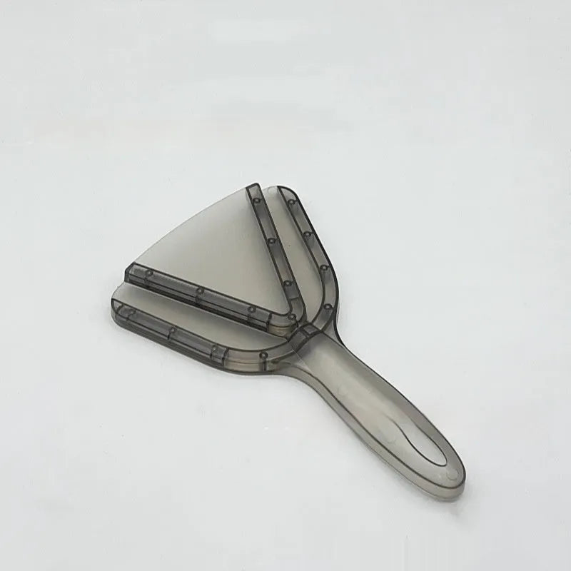 Adjustable telescopic bottle opener with non-slip grip in transparent red, grey, or clear ABS plastic