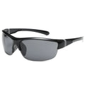 Men's semi-frameless windproof sports sunglasses for cycling with PC frame