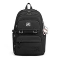 Girls' large capacity nylon backpack with physiological curve backplate in multiple colour options
