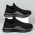 Popcorn Flyknit casual sneaker in low-top design with round toe, available in white, black, and blue colours