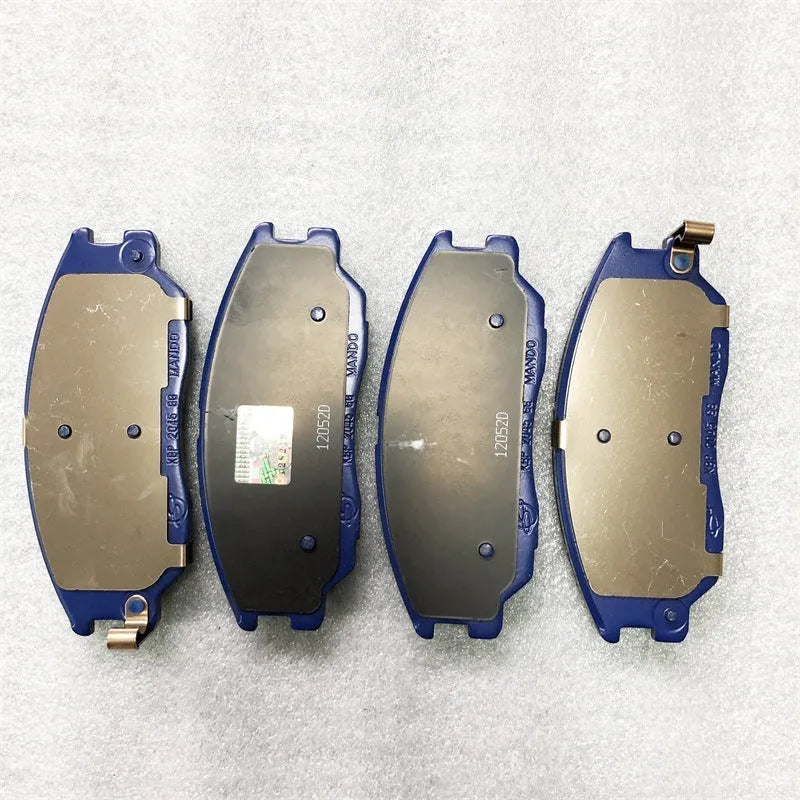 Automotive brake pads part numbers 4813009A10 and 4813008BA0 for Aiteng Kyron Rester vehicles
