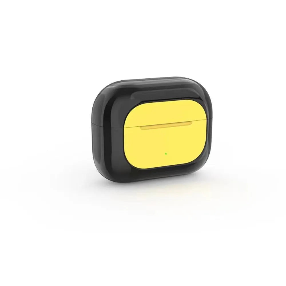 Jerry cartoon wireless headphones in black, white and yellow colour options with earplug design