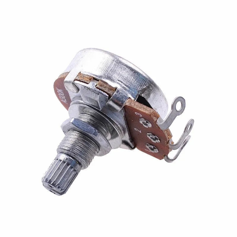 Metal electric guitar potentiometer knob for tone and volume control replacement