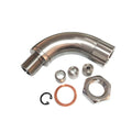 M18 x 1.5 car temperature sensor adapter with flow valve and cross-over sub components