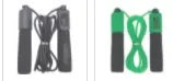 3 metre fitness skipping rope with foam handle grips in multiple colour options