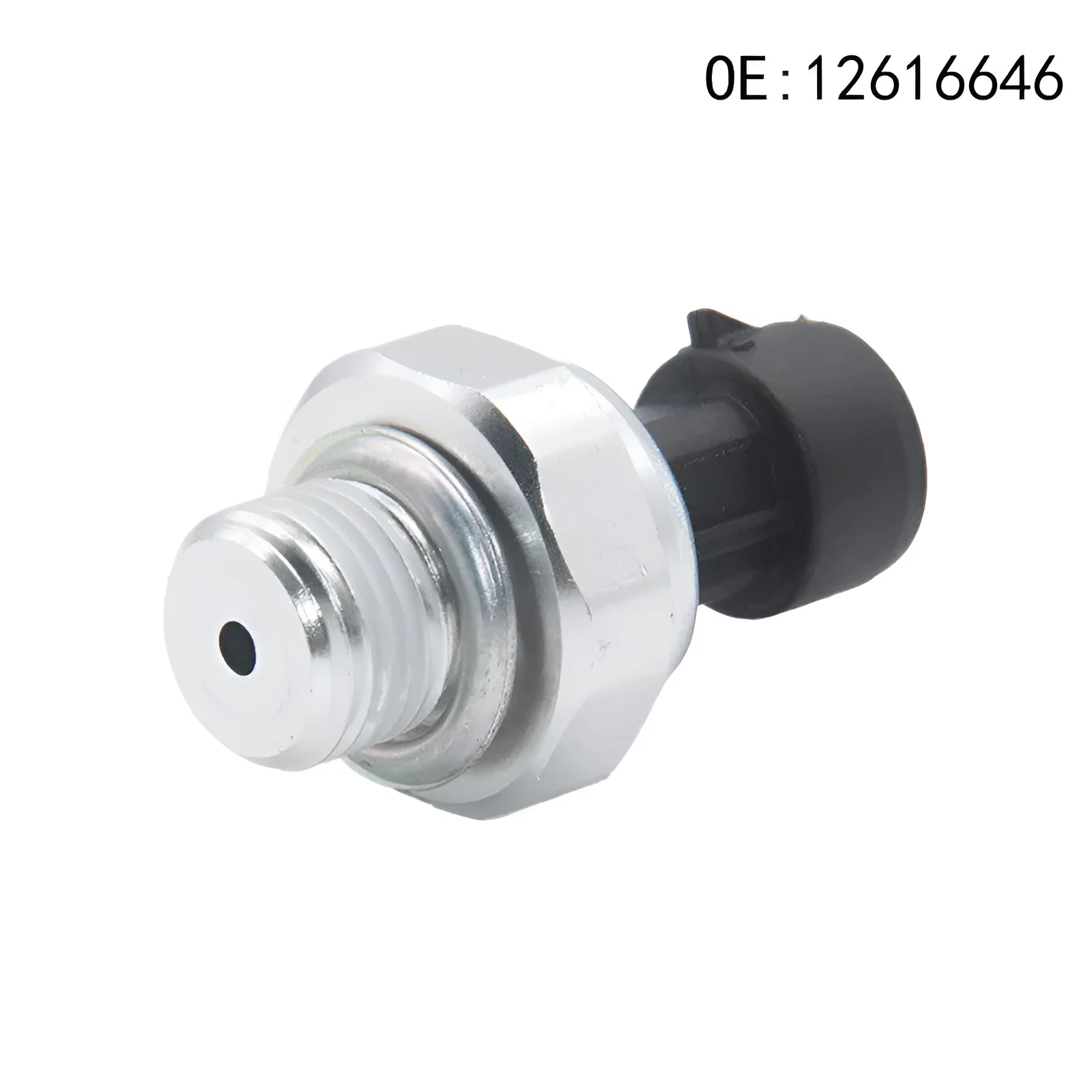 Silver metal fuel pressure sensor for GM vehicles part numbers 12616646 12677836 D1846A