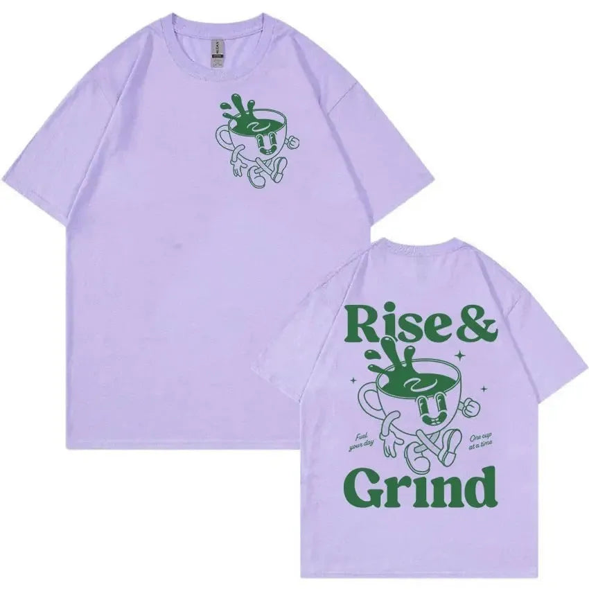 Men's loose fit linen t-shirt on a hanger, shown in a light colour, with short sleeves and a casual crew neck.