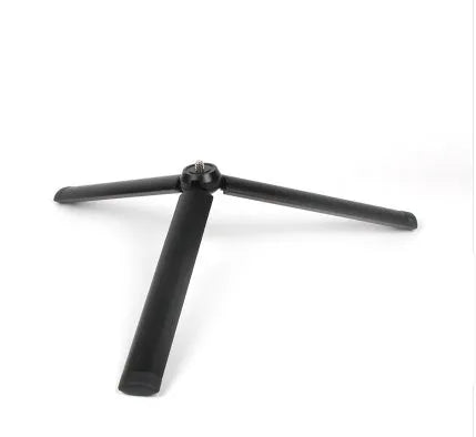 Black aluminium mobile phone tripod with handheld stabiliser for Apple iPhone compatibility