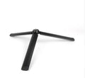 Black aluminium mobile phone tripod with handheld stabiliser for Apple iPhone compatibility