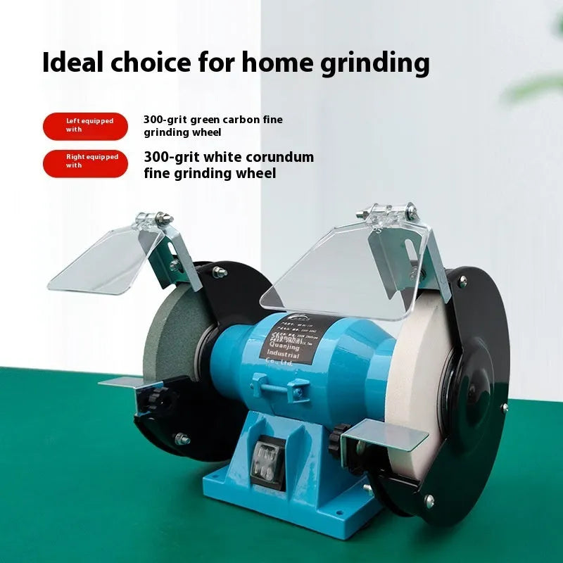 5-inch desktop metal grinder for knife sharpening with US electrical plug