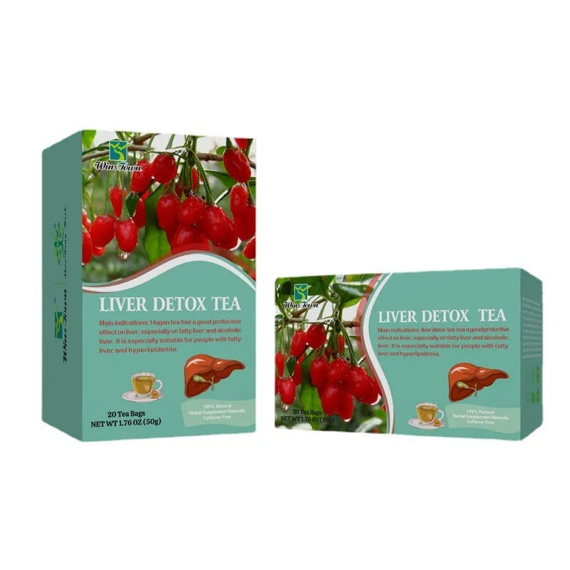 Box of traditional Chinese herbal substitutional tea containing 50g of medicine and food homology ingredients