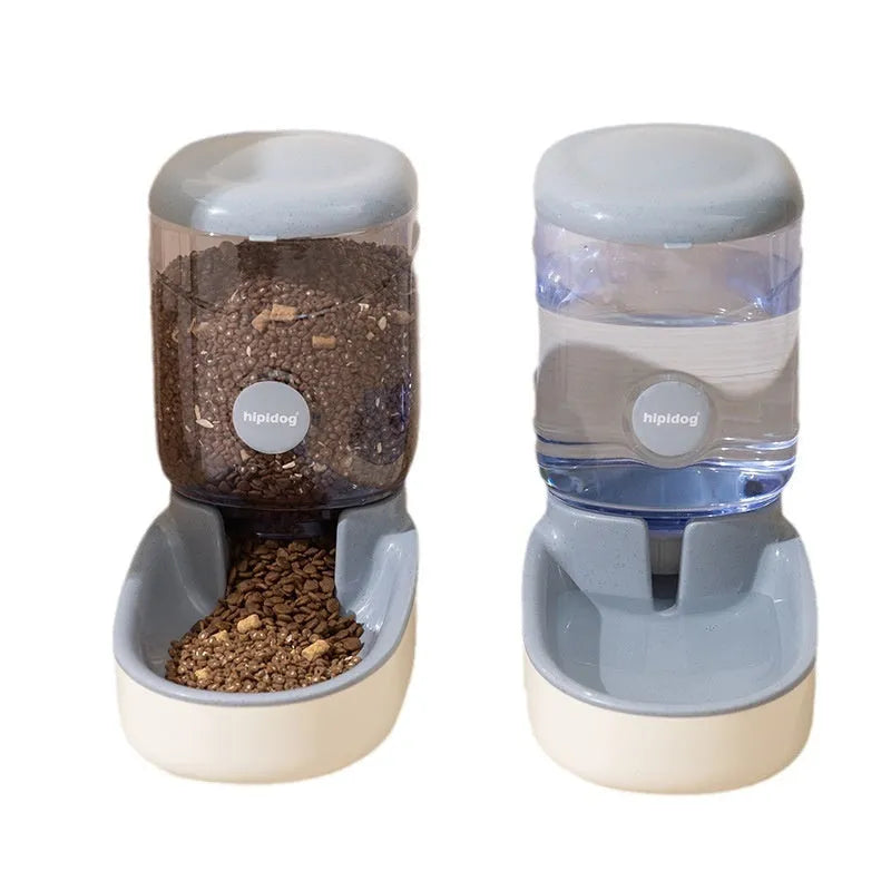 3.8 litre automatic pet water fountain feeder for cats and dogs in blue grey pink green colours